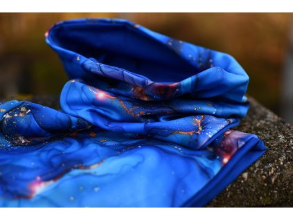 Nákrčník   - Modrý mramor