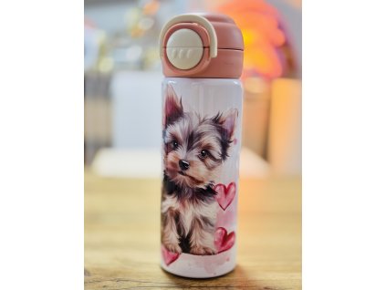 Dětská termoska s brčkem i pítkem- 530ml -  york