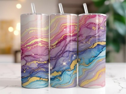 Pink and Gold Glitter 20oz Tumbler Wrap Graphics 131238207 1 1 580x437