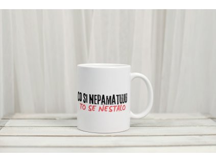 Nerozbitný hrneček - vtipný potisk