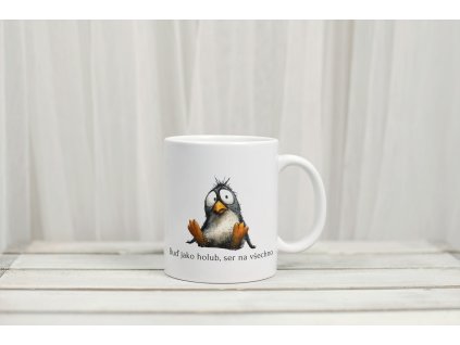 Nerozbitný hrneček - vtipný potisk