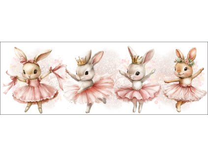 Nerozbitný hrneček -  Zajíčci baletky