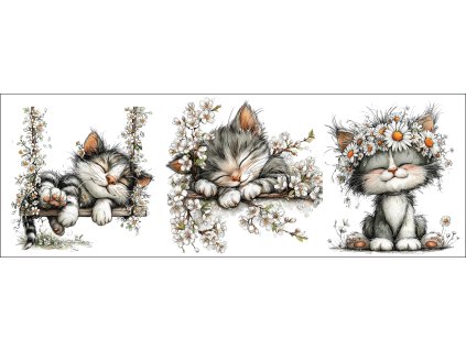 Nerozbitný hrneček -  Jarní kočičky