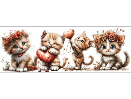 Nerozbitný hrneček -   zamilované kočičky