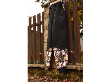 Nepromokavé soft kalhoty  -  Zvířátka