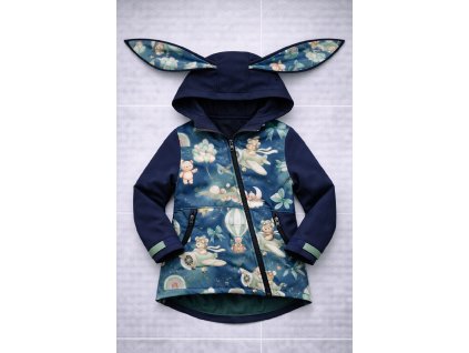 Kabátek s ušima - medvídci