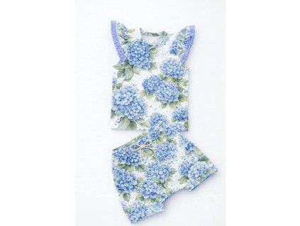 Tílko s volánkem - Pivoňky