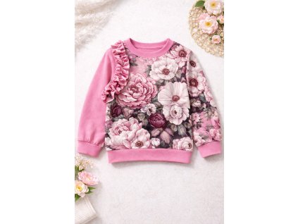 Mikina  Judith -  Pivoňky