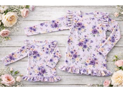 Tričko Megie -  Květinky