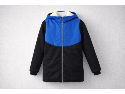 Soft bunda  - modrá