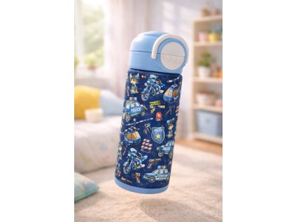 Dětská termoska s brčkem i pítkem - 530ml -   Složky