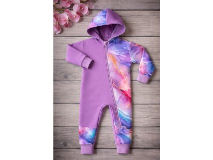 Overálek softsheel 56-98  -  mramor