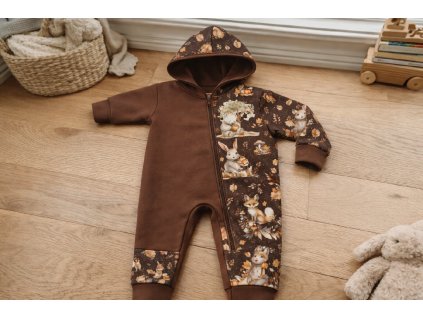 Overálek softsheel 56-98  - zvířátka