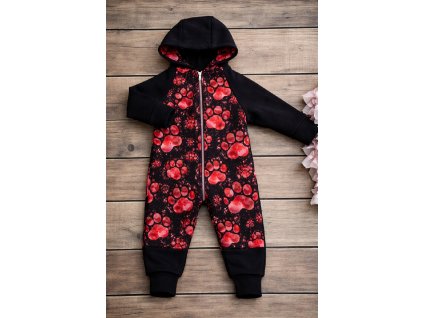 Overálek teplákový - tlqpky