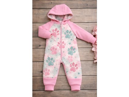 Overálek softsheel 56- 128 -  tlapky