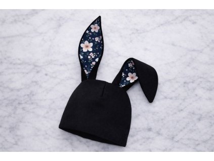 Čepice s oušky - květy