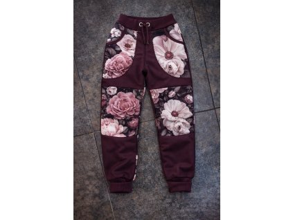 Tuning soft kalhoty  -  pivoňky