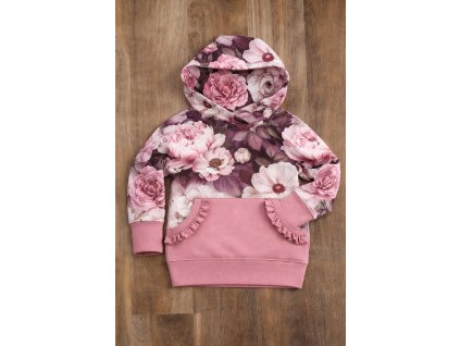Mikina  Diana  - Pivoňky