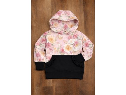 Mikina  Diana  - květinky