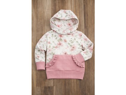 Mikina  Diana  - květinky