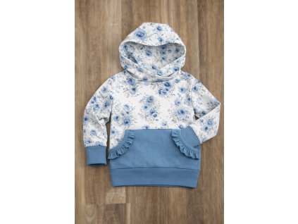 Mikina  Diana  - květinky