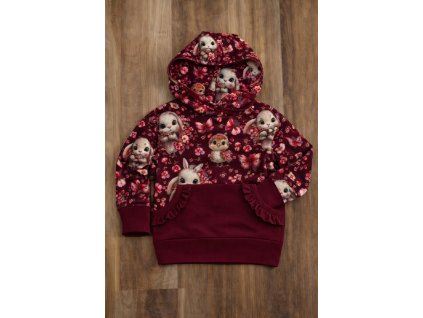 Mikina  Diana  - zvířátka