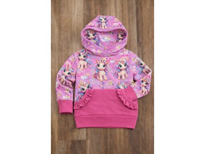 Mikina  Diana  - jednorožec