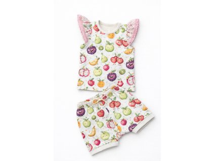 Tílko s volánkem - ovocíčko