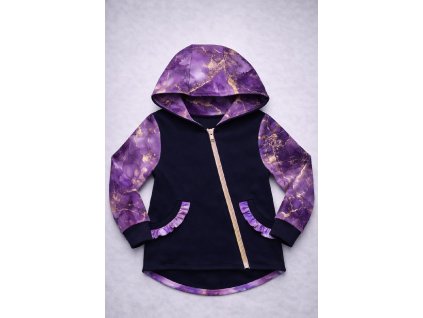 Mikinka křivák - mramor