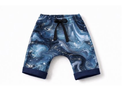 Baggy kraťasy - 92-164 - Mramor