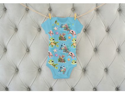 Rostoucí body - bavlněné  -  Želvička