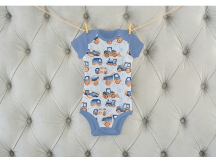 Rostoucí body - bavlněné  - Autíčka