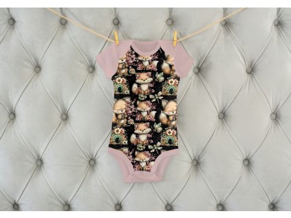 Rostoucí body - bavlněné  -  Lištičky