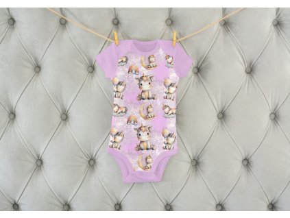 Rostoucí body - bavlněné  - Jednorožec