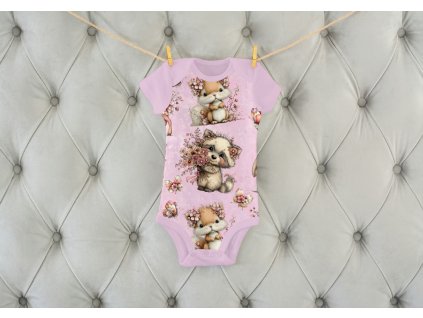 Rostoucí body - bavlněné  - Zvířátka