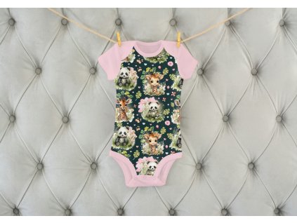 Rostoucí body - bavlněné  -  Zvířátka