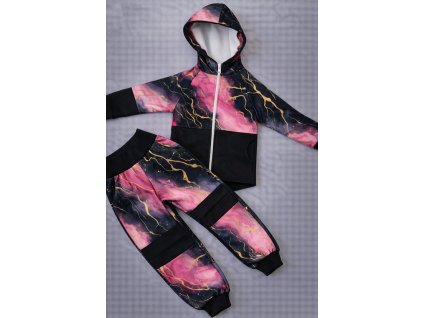 Soft dětská bunda Ola  - Mramor