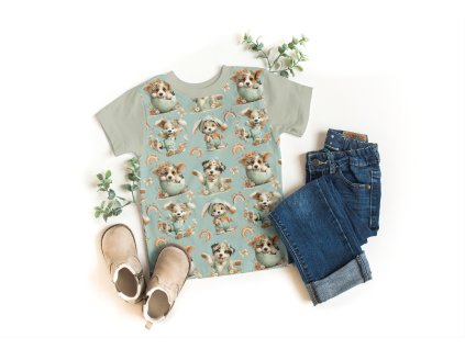 Tričko - Velikonoční pejsek