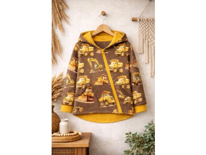 Mikinka křivák - auta