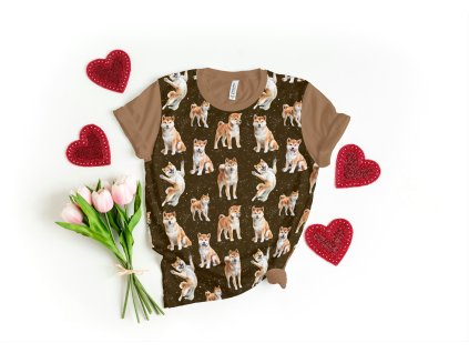 Tričko - Shiba inu