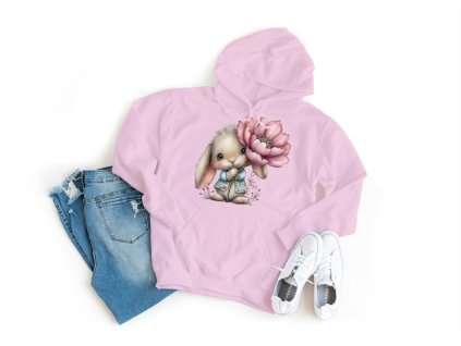 Mikina dětská - 6-12 - Více barev - Zajíček