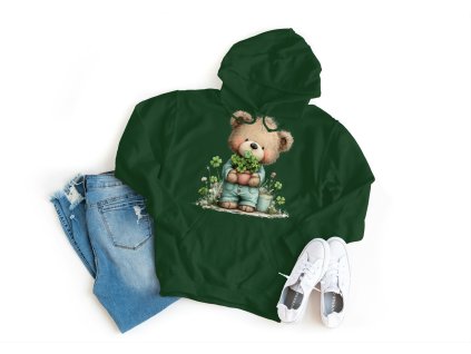 Mikina dětská - 6-12 - Více barev - Medvídek