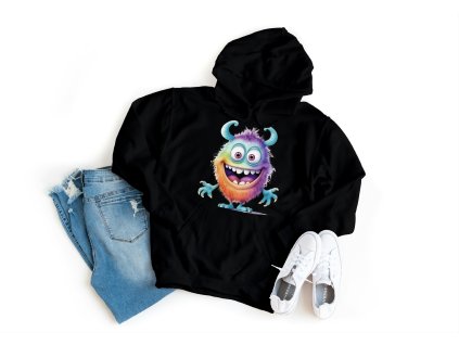 Mikina dětská - 6-12 - Více barev - Příšerky