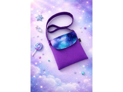Kabelka mini - galaxie