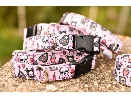 Obojek 2cm -  Čarodějka -  Plastová spona