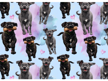 Látky  - Cane corso štěnátka v běhu