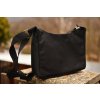 Velká venčící kabelka - Černá
