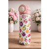 Dětská termoska s brčkem i pítkem - 530ml -  ovocíčko