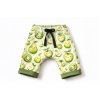 Baggy kraťasy - 92-164 - zelene ovoce