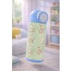 Dětská termoska s brčkem i pítkem - 530ml -  zajíček